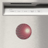Vloeiend rood Whirlpool2 Magnet (Insitu (Vaatwasser))