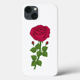 Vloeiend roos - Paarse rozen! Case-Mate iPhone Case