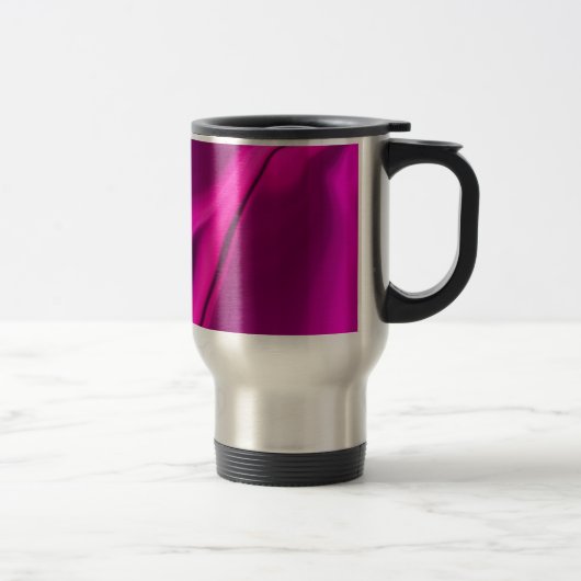 Vloeiend roze ontwerp reisbeker (Rechts)