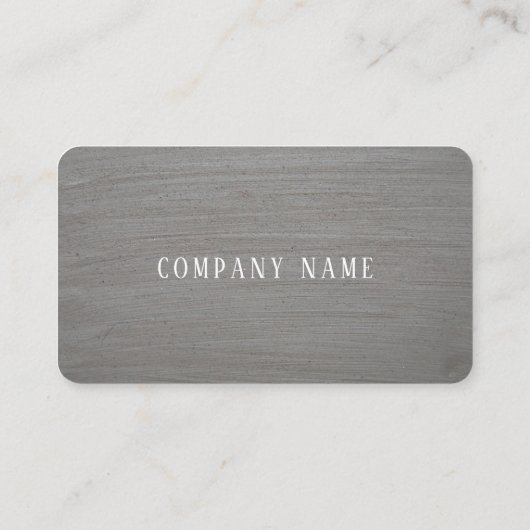 Vloeiend Rustisch Clay-effect Klantenkaartje (Achterkant)