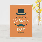Vloeiend Schrift Vaders Kaart (Gele Bloem)