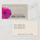 Vloeiend sjabloon voor visitekaartje (Voorkant / Achterkant)