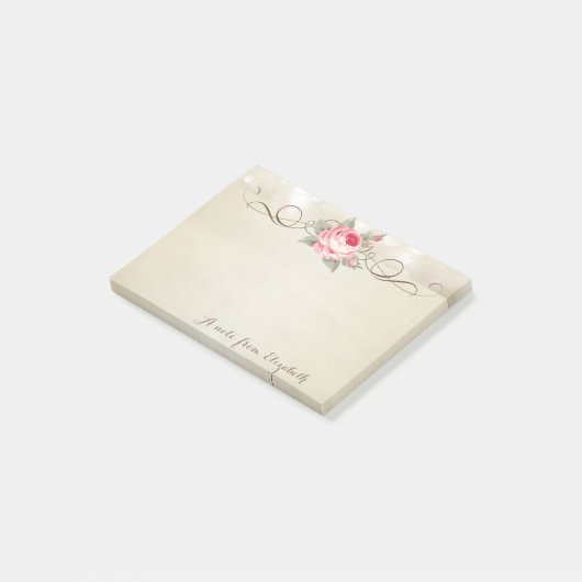 Vloeiend stijlvol, ventilator post-it® notes (Schuin)