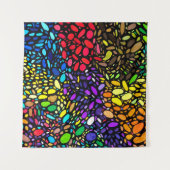 vloeiend tapijt wandkleed (Voorkant (horizontaal))