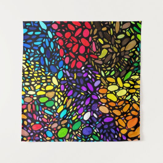 vloeiend tapijt wandkleed (Voorkant (horizontaal))