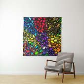 vloeiend tapijt wandkleed (In Situ (horizontaal))