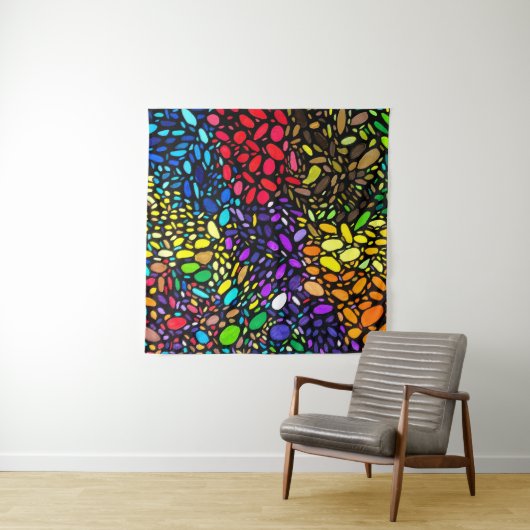 vloeiend tapijt wandkleed (In Situ (horizontaal))