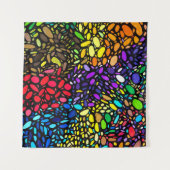 vloeiend tapijt wandkleed (Voorkant)