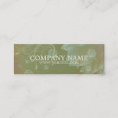 Vloeiend thema - Label productprijs, Visitekaartje (Voorkant)