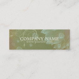 Vloeiend thema - Label productprijs, Visitekaartje