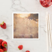 Vloeiend veld Rustisch land Weddenschap Servetten (Insitu)