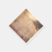 Vloeiend veld Rustisch land Weddenschap Servetten (Hoek)