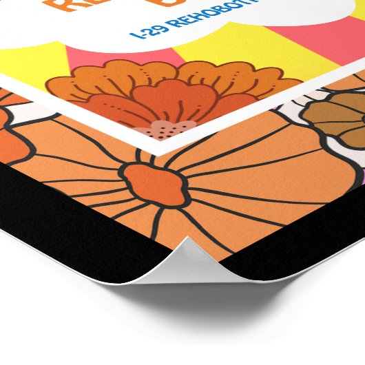 Vloeiend vermogen TMH-band Poster (Hoek)