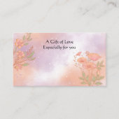 Vloeiend Visitekaartje met ventilatorventilator (Voorkant)