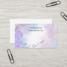 Vloeiend Visitekaartje met ventilatorventilator