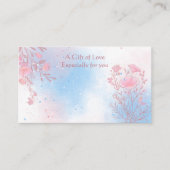 Vloeiend Visitekaartje met ventilatorventilator (Voorkant)