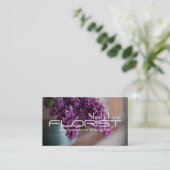 Vloeiend Visitekaartje voor aflevering via de Vloe (Staand voorkant)