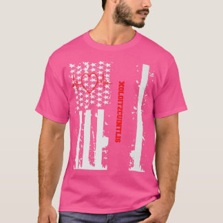 Vloeiend voor Terrier Dog Grafisch met VS Fla T-shirt