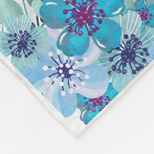 Vloeiend: "Waarvan tante gemaakt" Fleece Deken (Hoek)