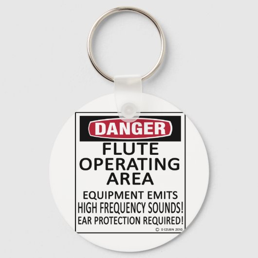 Vloeiend werkgebied sleutelhanger (Voorkant)