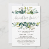 Vloeiend zijn en haar douche kaart (Voorkant)