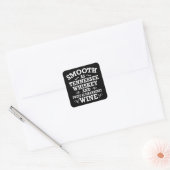 Vloeiend zoals Tennessee Whiskey Sweet as aardbei Vierkante Sticker (Envelop)