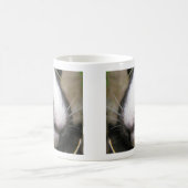 Vloeiend, zwart en wit, varken uit Shorthair Guine Koffiemok (Center)