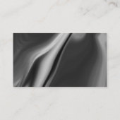 Vloeiend zwart wit Visitekaartje (Achterkant)