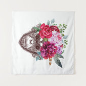 Vloeiende aap wandkleed (Voorkant (horizontaal))