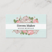 Vloeiende achtergrond visitekaartje (Voorkant)