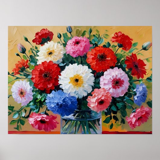 Vloeiende Art Print (Voorkant)