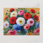 Vloeiende Art Print Briefkaart (Voorkant)