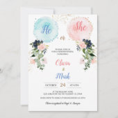 Vloeiende ballonnen kaart (Voorkant)