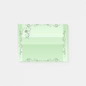 Vloeiende Beauty Sage Sticky Notes (Voorkant)