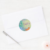 Vloeiende bloem Tuinkunst Aangepaste Sticker Decal (Envelop)