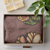 Vloeiende bloemenbakkerij tissuepapier (Geschenk)