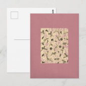 Vloeiende bogen briefkaart (Voorkant / Achterkant)