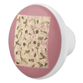 Vloeiende bogen keramische knop (Rechts)