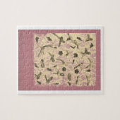 Vloeiende bogen legpuzzel (Horizontaal)