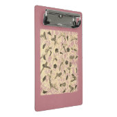 Vloeiende bogen mini klembord (Schuin)