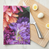 Vloeiende branden theedoek (Quarter Fold)