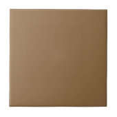 Vloeiende Caramel Brown Square Kitchen en Bathroom Tegeltje (Voorkant)