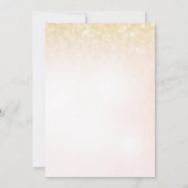 Vloeiende cocktailverlofpartij kaart (Achterkant)