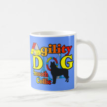 vloeiende collie agility shirten giften