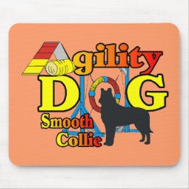 vloeiende collie agility shirten giften muismat