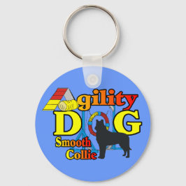 vloeiende collie agility shirten giften sleutelhanger