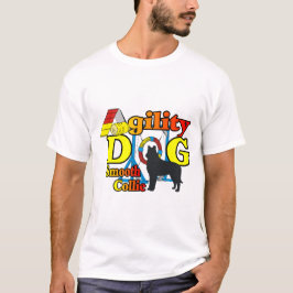 vloeiende collie agility shirten giften t-shirt