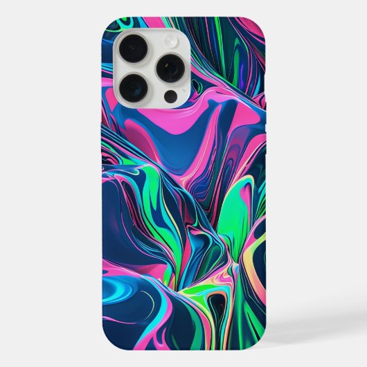Vloeiende Fantasie iPhone Hoesje (Achterkant)
