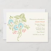 Vloeiende Fantasy-uitnodiging Kaart (Voorkant)