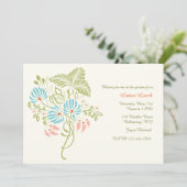 Vloeiende Fantasy-uitnodiging Kaart (Staand voorkant)